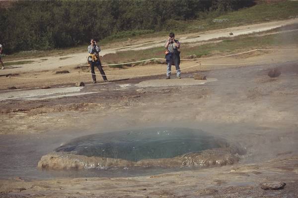 Strokkur Ausbruch 1