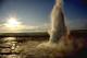 Strokkur am frhen Morgen