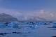 Jökullsarlon at sunrise